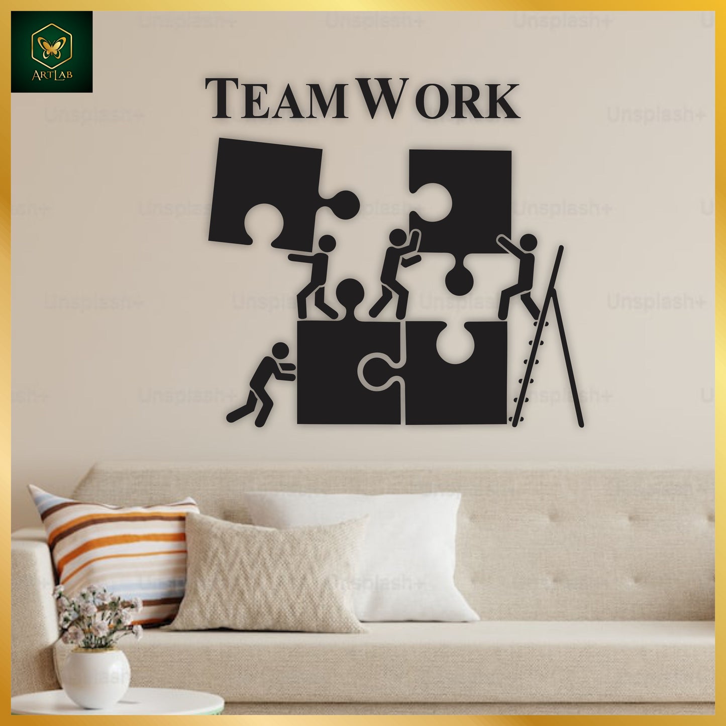 Teamwork Acrylic Wall Art