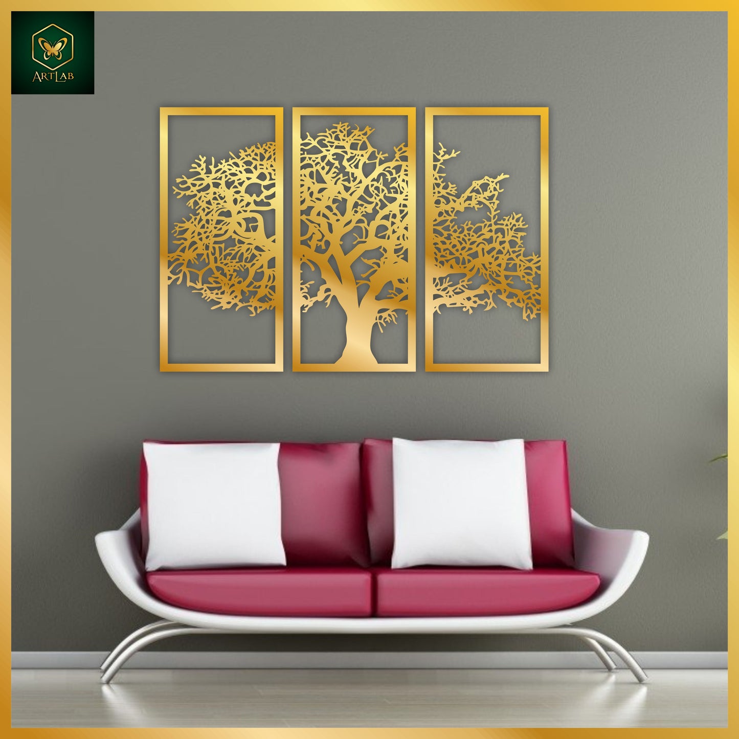 Tree of Life β 3-Piece Wall Art Set