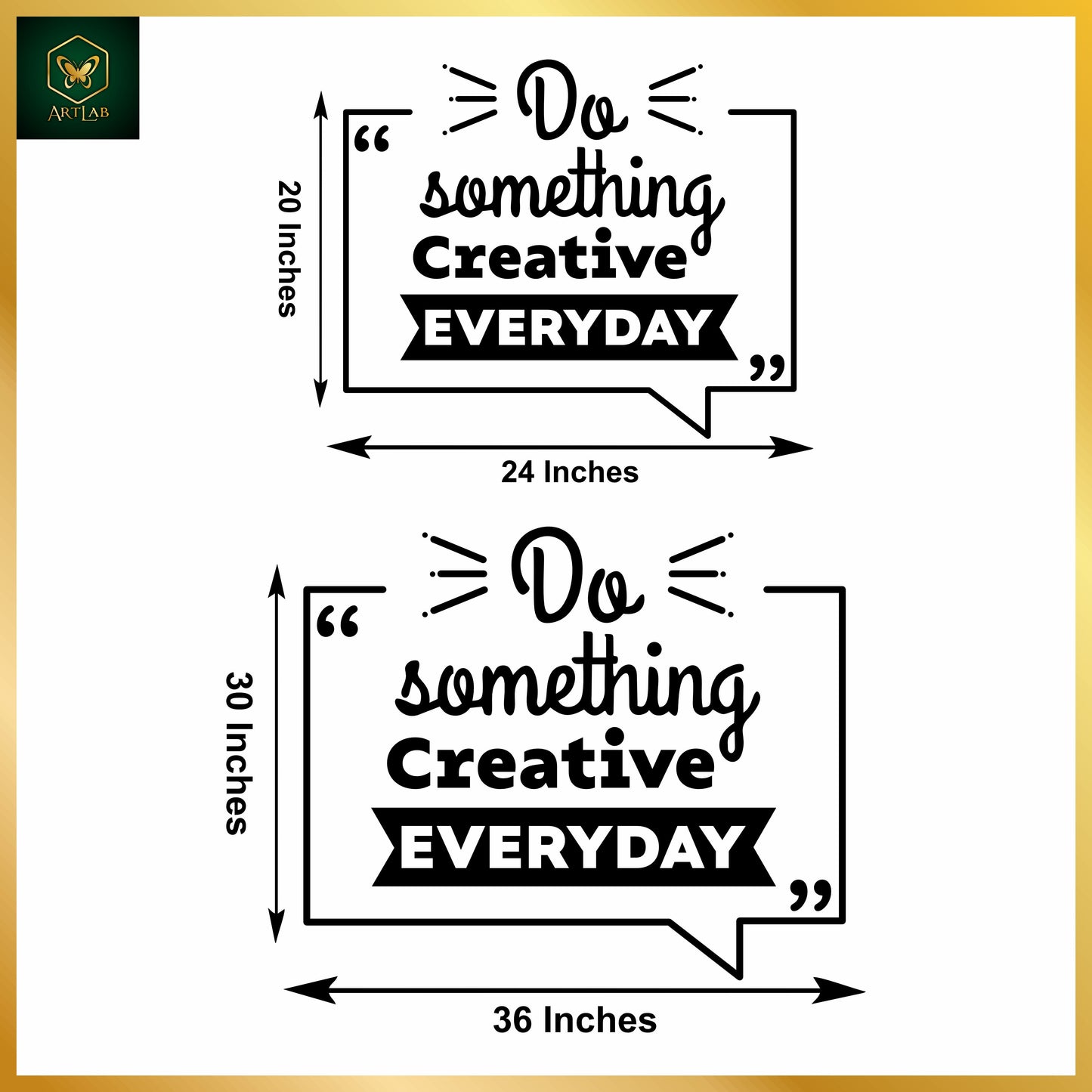 Creative Everyday Acrylic Wall Art