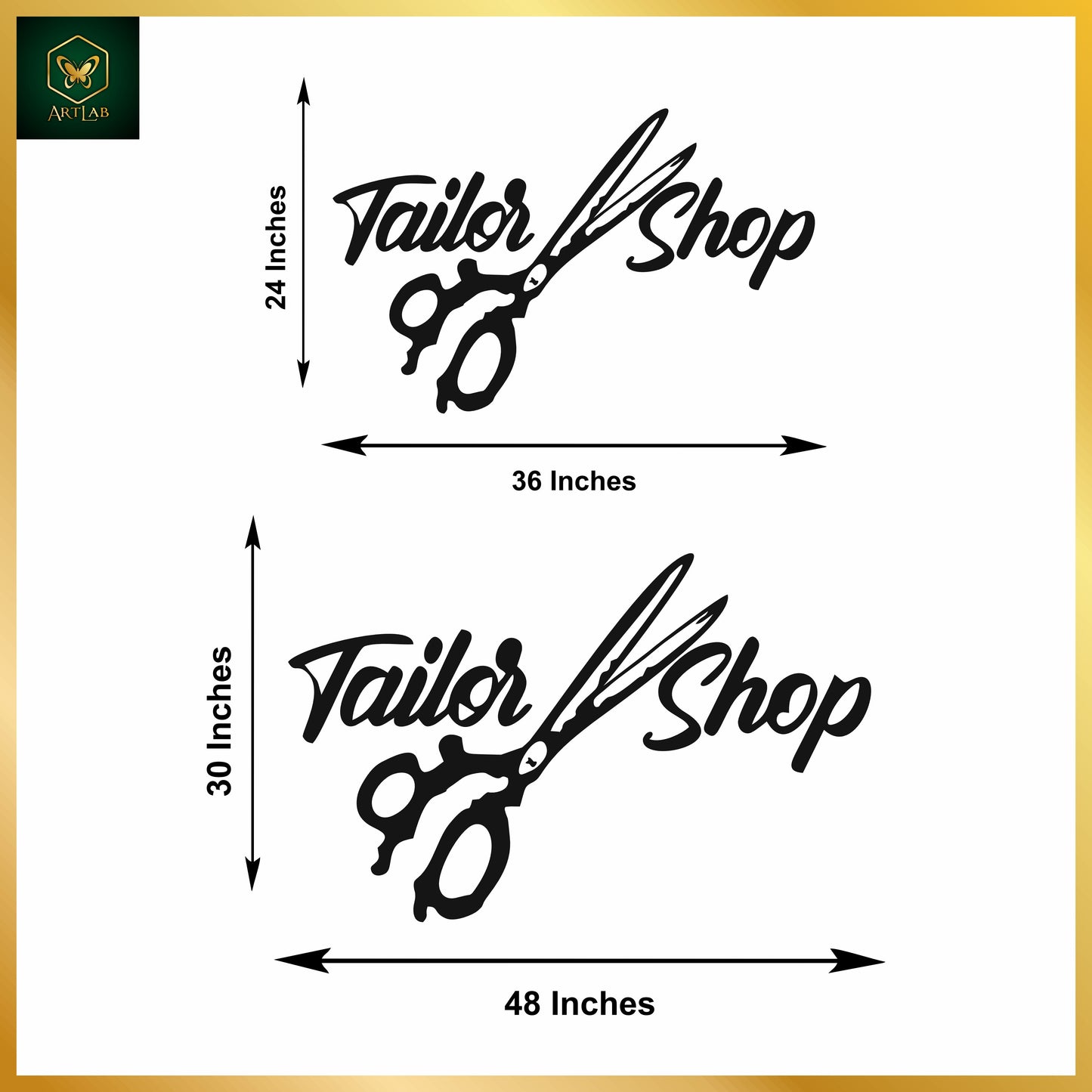 Tailor Shop Acrylic Wall Art