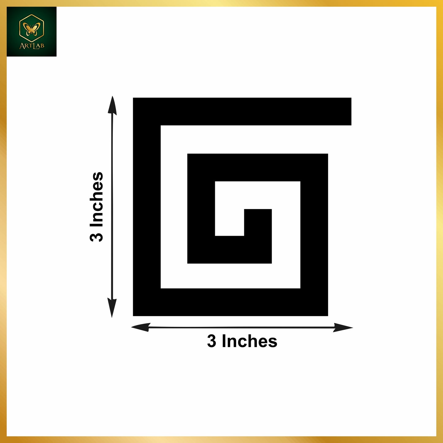 Greek Key Mirror Border – Luxury Wall Décor Trim