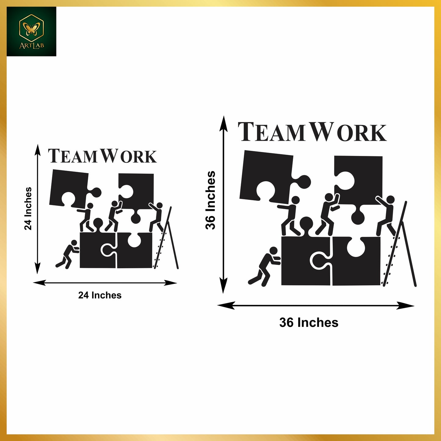 Teamwork Acrylic Wall Art