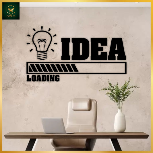 Idea Loading Acrylic Wall Art