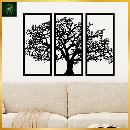 Tree of Life – 3-Piece Wall Art Set