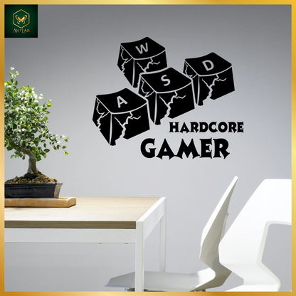 Hardcore Gamer Acrylic Wall Art