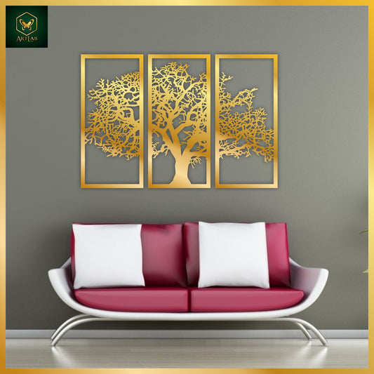 Tree of Life – 3-Piece Wall Art Set