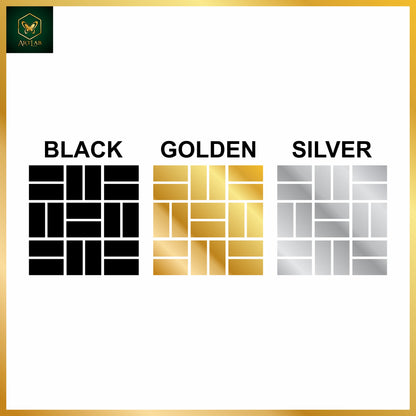 Premium Mirror Strips Wall Décor